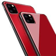 tok / borító Apple iPhone 11 Pro Max piros - Forcell Glass Case