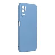 Obal / kryt na Xiaomi Redmi Note 10 5G modrý - Forcell SILICONE LITE