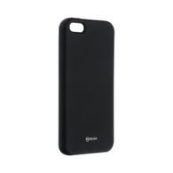 Obal / kryt pre Apple Iphone 5G / 5S / SE čierny - Roar Colorful Jelly Case