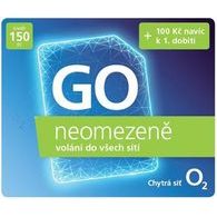 SIM karta O2 GO karta 150 Neomezeně