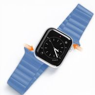 Řemínek magnetický, silikonový Apple Watch 38/40/41mm modrý - DUX DUCIS