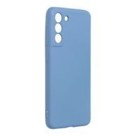 Csomagolás / borító SAMSUNG Galaxy S21 FE kék - Forcell Silicone LITE tok