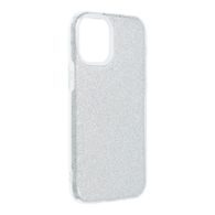 Obal / kryt na iPhone 12 mini stříbrný - Forcell SHINING