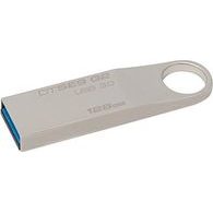 Flashdisk USB 3.0 128GB Kingston kovová stříbrná