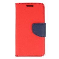 Pouzdro / obal na Samsung Galaxy Note 10 Plus červeno modré - knížkové Fancy Book