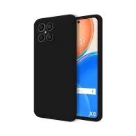 Obal / Kryt na Honor X8 černý - Silicon Case