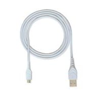 Dátový kábel USB / microUSB 1m biely - CUBE 1