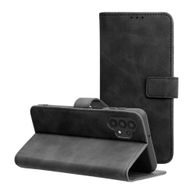 Puzdro / obal na Samsung Galaxy A32 LTE (4G) čierne - kniha Forcell Tender