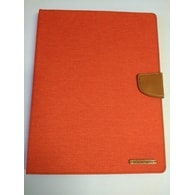 Puzdro / obal pre Apple iPad 4 oranžový - kniha CANVAS