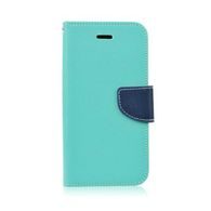 Pouzdro / obal na Samsung Galaxy J1 mátovo-modré - knížkové Fancy Diary