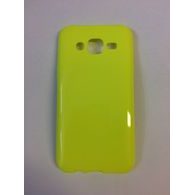Fedél / borító Samsung Galaxy J5 sárga - Jelly Case Flash