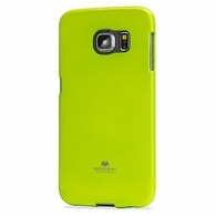 Obal / kryt pre Samsung Galaxy S6 lime - JELLY