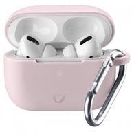 Ochranný kryt s karabinou pro Apple AirPods Pro růžoví - Cellularline Bounce