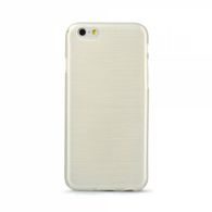 Obal / kryt na LG G3 MINI bílý - Jelly Case Brush
