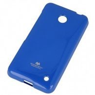 Obal / kryt na Nokia Lumia 630 modrý - JELLY