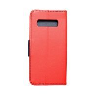 Pouzdro / obal na Samsung Galaxy S10 Plus červené - knížkové Fancy Book