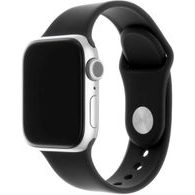 Szilikon szíjak készlete FIXED szíj Apple Watch 42mm / 44mm fekete színhez