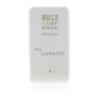 Obal / kryt pre Microsoft Lumia 535 priehľadný - Ultra Slim 0,3 mm