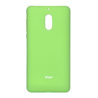 Obal / kryt na Nokia 6 2017 limetkový - Roar Colorful Jelly Case