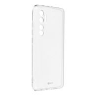 Obal / kryt na  Xiaomi Mi Note 10 Lite průhledný - Jelly Case Roar