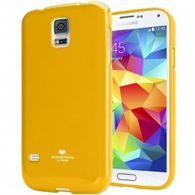 Obal / kryt na Samsung Galaxy S5 Mini žlutý - JELLY