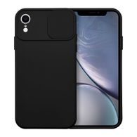 Obal / kryt na Apple iPhone XR černý - SLIDE Case