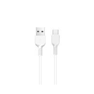 Datový / nabíjecí kabel USB-C X20 3m bílý - HOCO