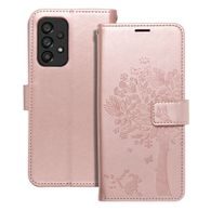Puzdro / obal pre Samsung Galaxy A53 5G ružové - kniha Forcell MEZZO