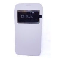 tok / borító Samsung Galaxy S5 Mobilnet fehér - könyv ablakkal Mobilnet