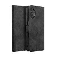 Puzdro / obal pre Samsung Galaxy A32 5G čierne - kniha Forcell Tender