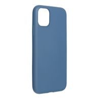 Obal / kryt na Apple iPhone 11 ( 6.1" ) modrý - Forcell Silicone Lite