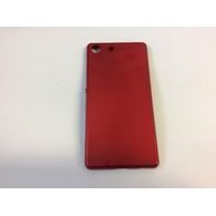 Obal / kryt pre Sony Xperia M5 červený - Jelly Case Flash