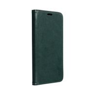 Pouzdro / obal na Samsung Galaxy M21 tmavě zelené - knížkové Magnet Book case