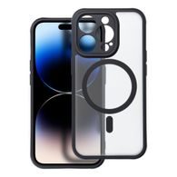 Obal / kryt na Apple iPhone 14 Pro čierne - Matný kryt Mag Cover