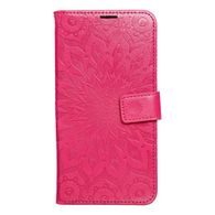 Puzdro / obal na Samsung Galaxy A25 ružové mandala - kniha MEZZO
