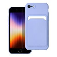 Obal / kryt pre Apple iPhone 7 / 8 / SE 2020 / SE 2022 fialové - Forcell Card Case