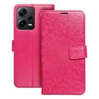 Puzdro / obal na Xiaomi Redmi NOTE 12 PRO 5G ružové - kniha Forcell MEZZO