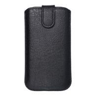 tok / borító Samsung Galaxy Note 2 / Note 3 fekete - visszahúzható Forcell Slim