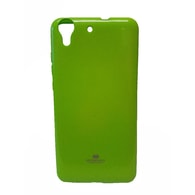 Csomagolás / borító Huawei Y6 II Honor 5A lime - Jelly Case számára