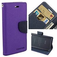 Pouzdro / obal na Samsung Galaxy J1 fialové - knížkové Fancy Diary