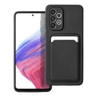 Obal / kryt na Samsung Galaxy A33 5G černý- Forcell Card case