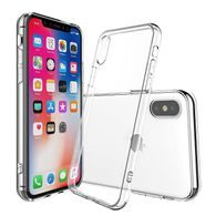 Obal / kryt na Apple iPhone X průhledný - Ultra Slim 0,3mm