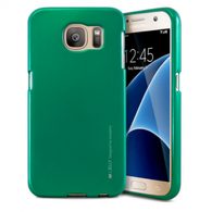 Obal / kryt pre Samsung Galaxy S6 zelený - iJELLY