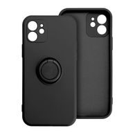 Obal / kryt na XIAOMI Redmi A1 / A2 černý - SILICONE RING Case