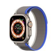 Řemínek na Apple Watch 42/44/45/49mm modrošedý - DUX DUCIS YJ