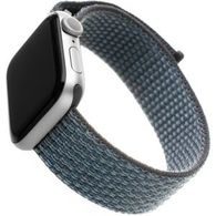 Nylon szíj FIXED szíj Apple Watch 38mm / 40mm-es órához sötétszürke színű