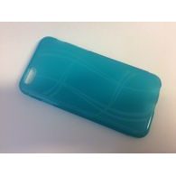 tok / borító Apple iPhone 6 / 6S világoskék (vonalak)