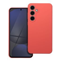 Obal / kryt na Samsung Galaxy S24 FE oranžový - SILICONE