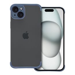 Obal / kryt na Apple iPhone 15 Plus modrý - MINI BUMPERS