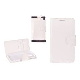 Puzdro / obal pre Samsung Galaxy S4 biele - kniha SONATA